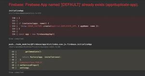 React: Firebase App named ‘[DEFAULT]’ already exists