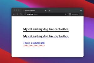 CSS: Adjust the Gap between Text and Underline