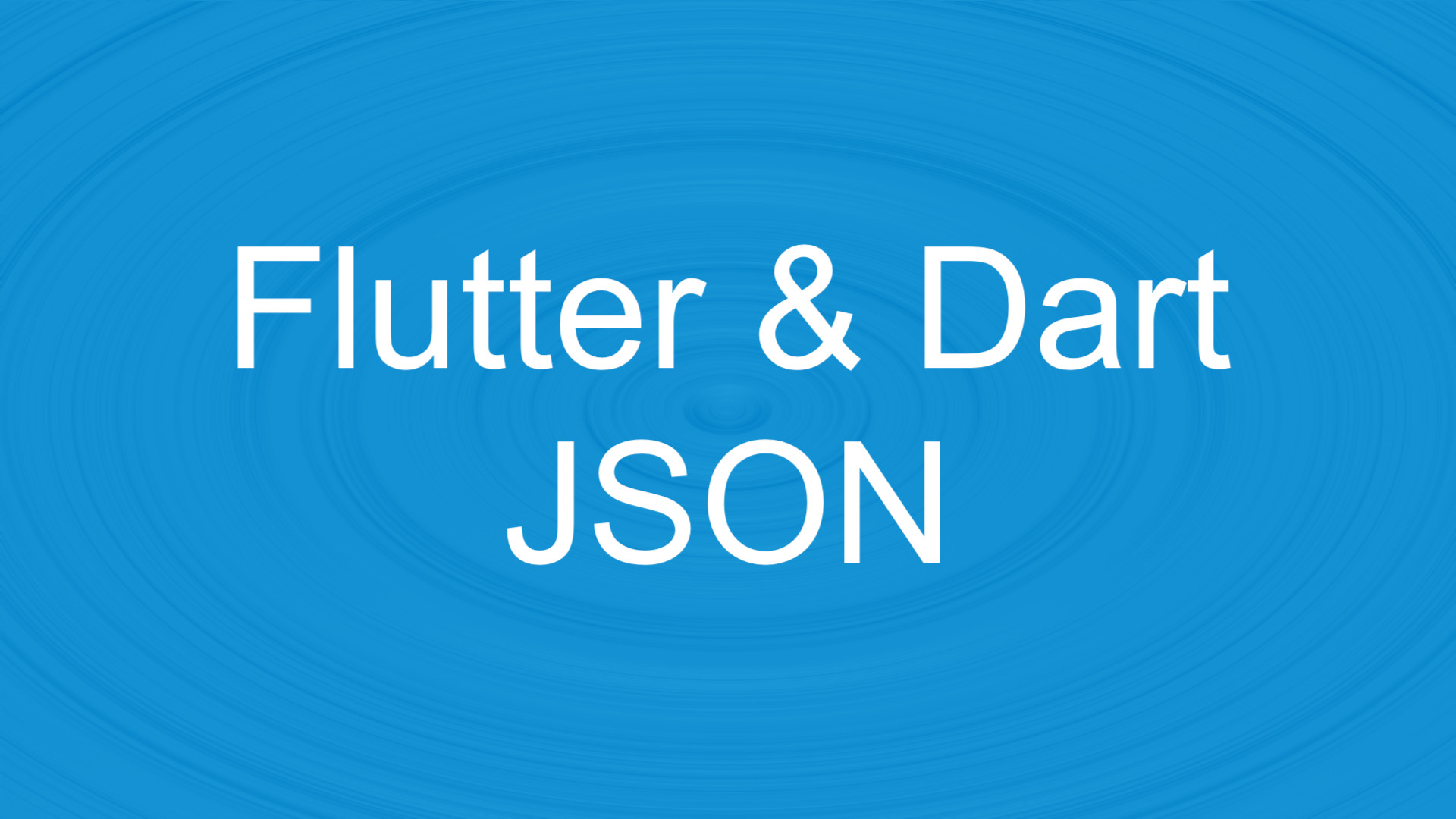 How to encode/decode JSON in Flutter - Kindacode