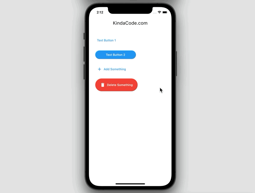 Working With Textbutton In Flutter (2023) - Kindacode