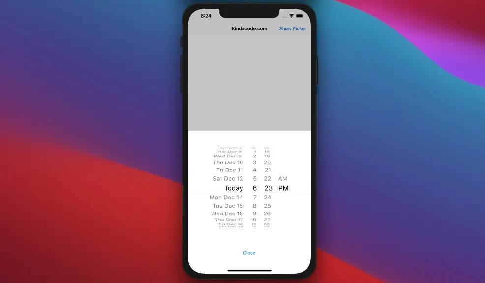 Working With Cupertino Date Picker In Flutter Kindacode