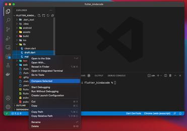 VS Code: How to Compare Two Files (Find the Difference) - KindaCode