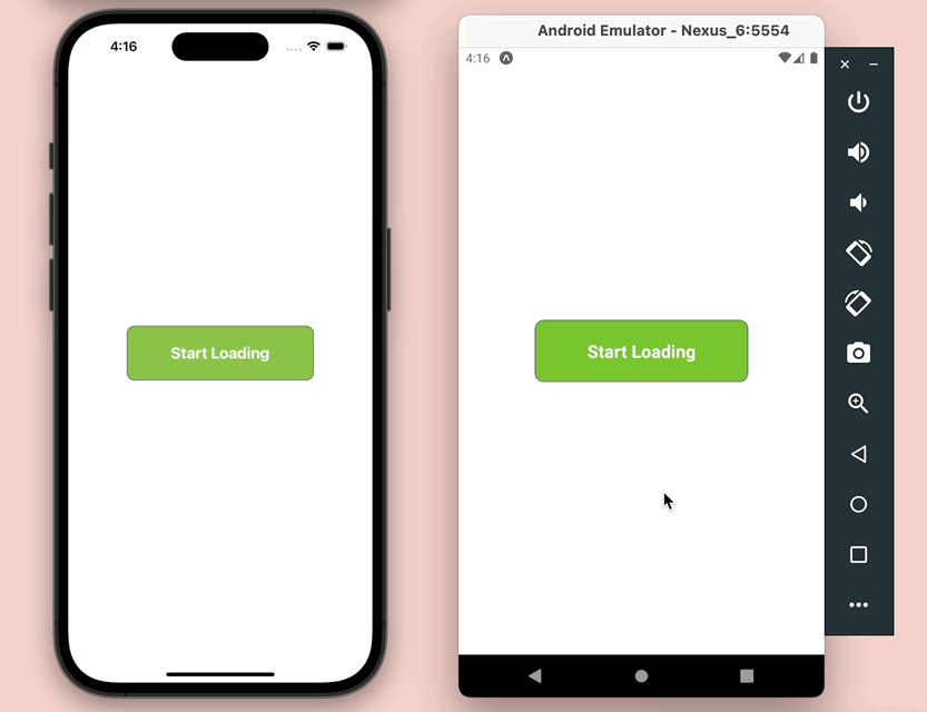 React Native: Make a Button with a Loading Indicator inside - Kindacode