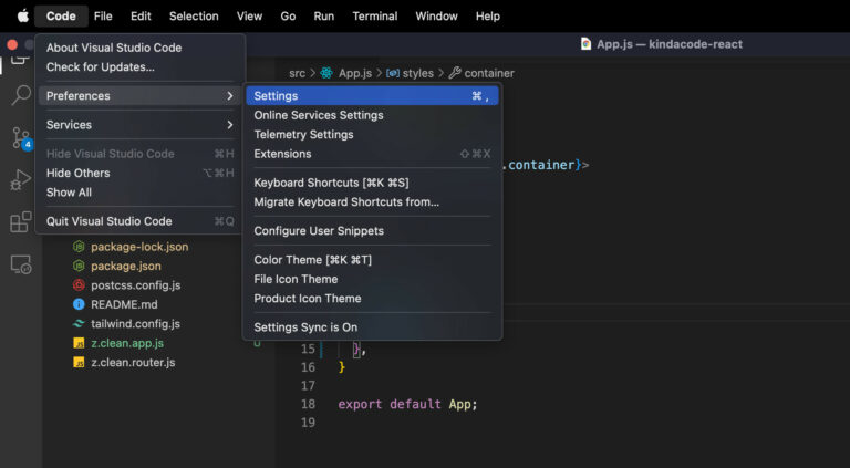 VS Code: 3 Ways to Move the Side Bar to the Right/Left - KindaCode